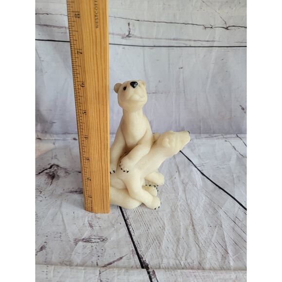 Quarry Critters Peter And Polly Second Nature Polar Bears W/box Anniversary Gift - Picture 8 of 9